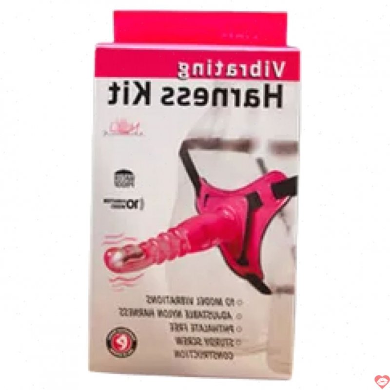 Dương vật giả dây đeo Kit rung 10 chế độ silicon mềm mại thỏa mãn liền 