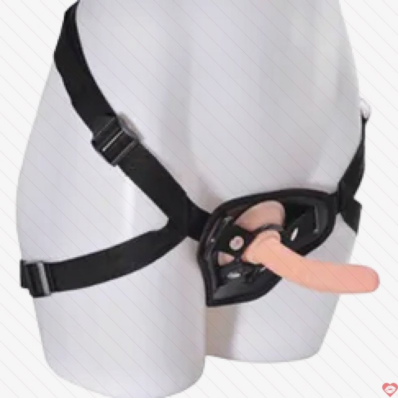 Sextoy Mini Dây Đeo Cho Les 11cm Silicon Mềm Mịn Kích Thích 