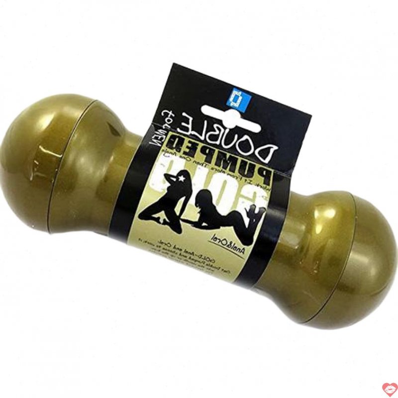 Âm đạo giả 2 đầu Double Pumped Gold siêu thực giá tốt 