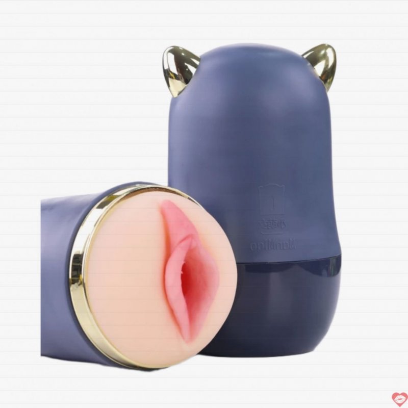Manmiao Little Catwoman tai mèo cute sextoy anime rung mềm mại 