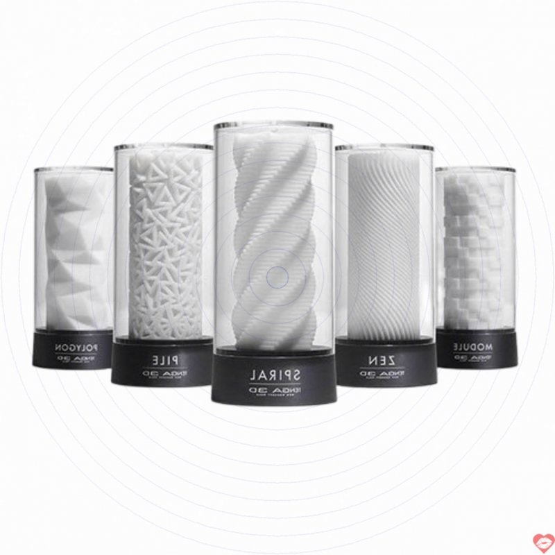Cốc thủ dâm silicon Tenga 3D Nhật Bản cao cấp Kích thích chân thật 