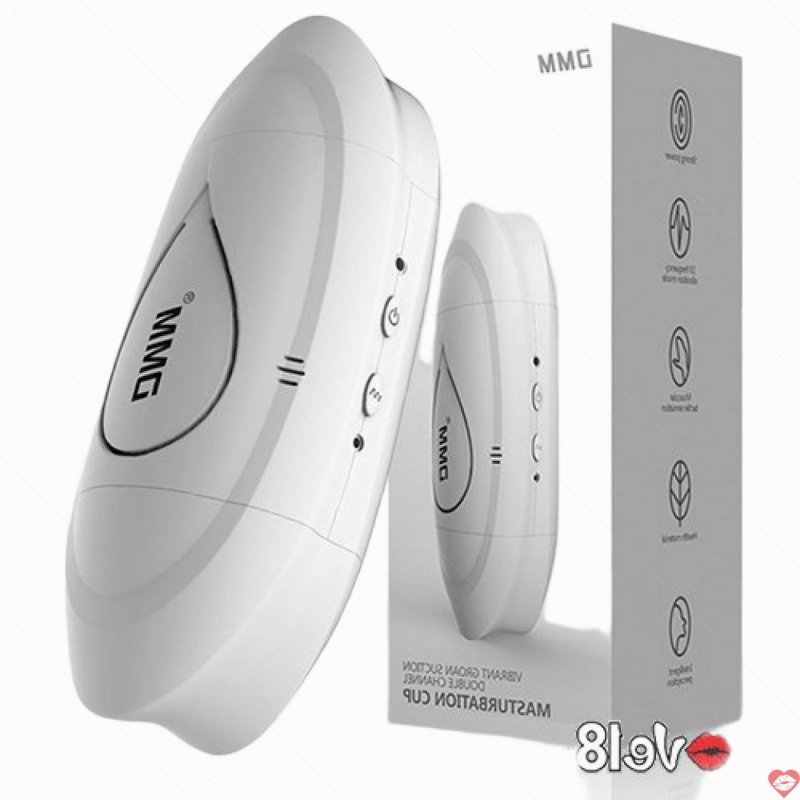 Cốc thủ dâm 2 đầu DMM thông minh rung co bóp sạc USB 