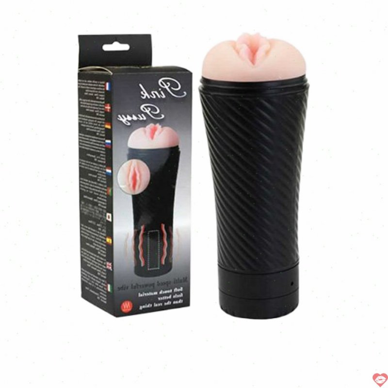 Âm đạo giả rung Pink Pussy 7 chế độ silicon cao cấp hấp dẫn 