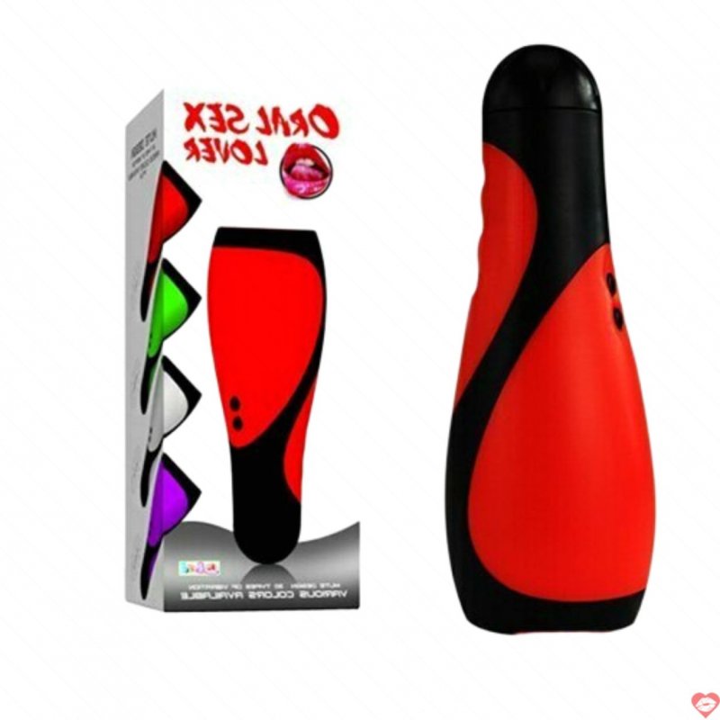 Oral Love Red SHP349 Máy bú liếm cậu nhỏ cao cấp, đa năng kích thích 
