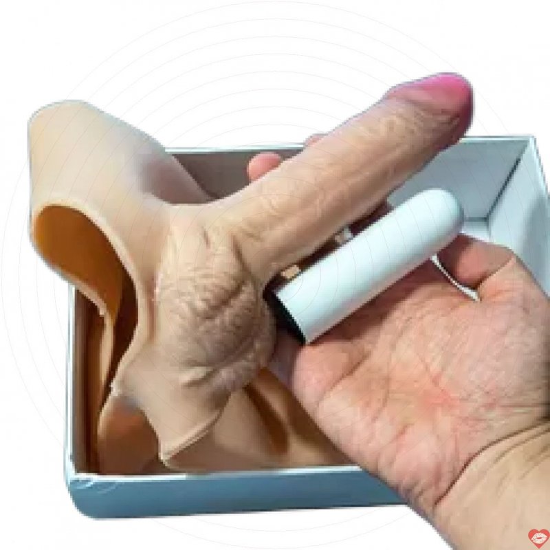 Dương vật giả liền quần Silicon rung mạnh tăng khoái cảm cực đỉnh 