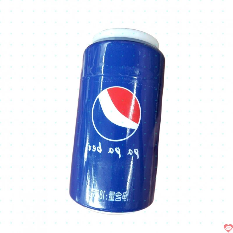 Cốc âm đạo giả lon pepsi ngụy trang silicon thăng hoa nhanh 