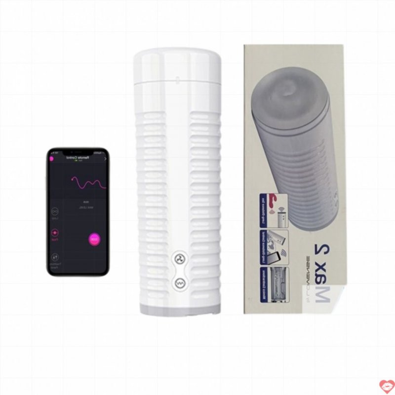 Lovense Max 2 âm đạo giả rung co bóp cao cấp kết nối bluetooth điều khiển từ xa 