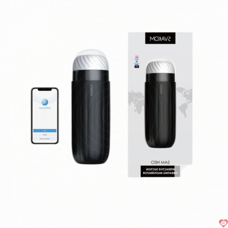 Svakom Sam Neo máy thủ dâm tự động co bóp rung hút điều khiển App tiện lợi 