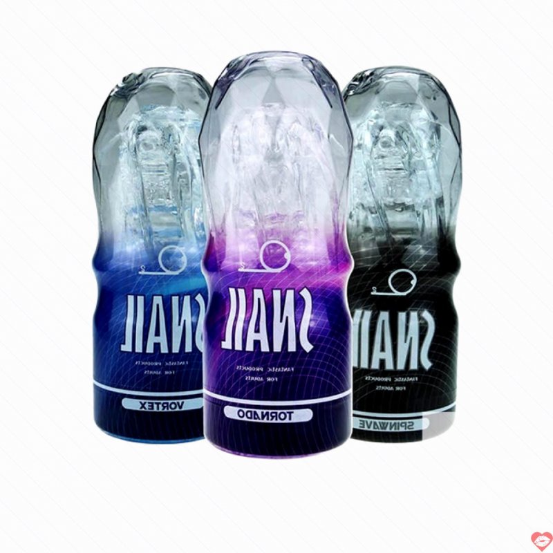 Cốc thủ dâm Snail trong suốt TPE mềm mại, kích thích cực đỉnh 