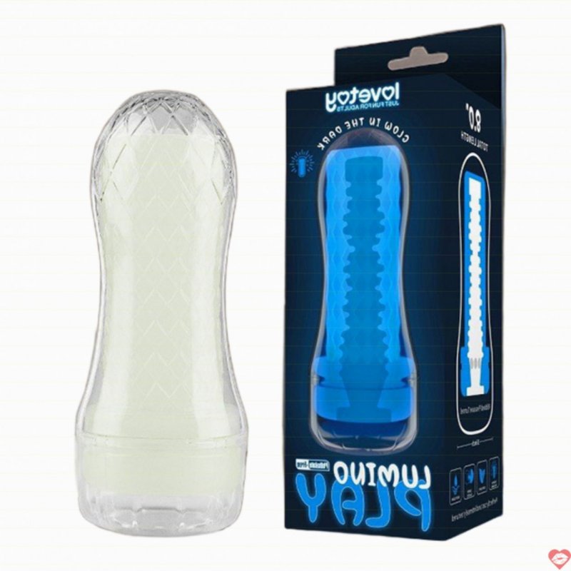 Cốc thủ dâm dạ quang Lovetoy Lumino Play mềm mại an toàn kích thích 