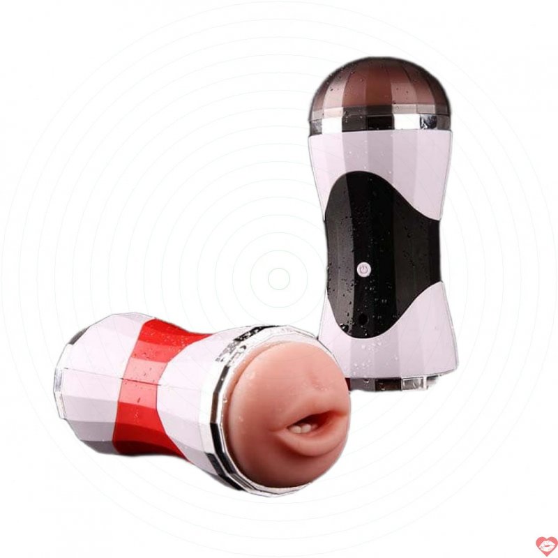 Cốc thủ dâm Mizzzee Double hole 2 đầu rung cảm ứng cực mạnh