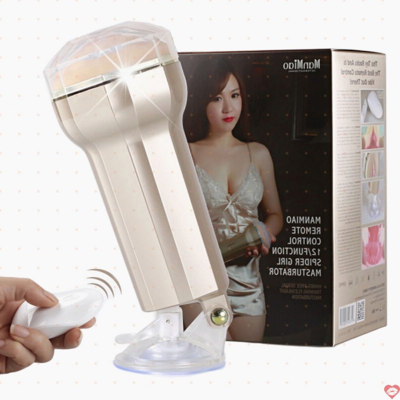 Âm Đạo Dán Tường Cao Cấp Điều Khiển Từ Xa - ManMiao Gold Sang Trọng