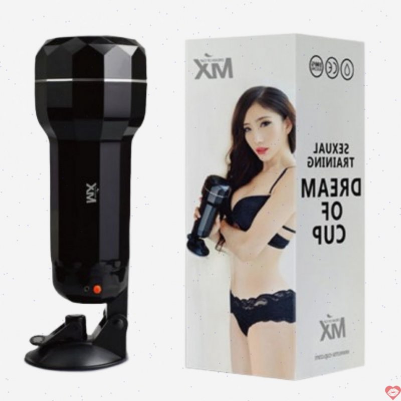 Âm Đạo Giả Đèn Pin Dán Tường  Rung 10 Chế Độ  Sạc Pin - MX Deam Cup