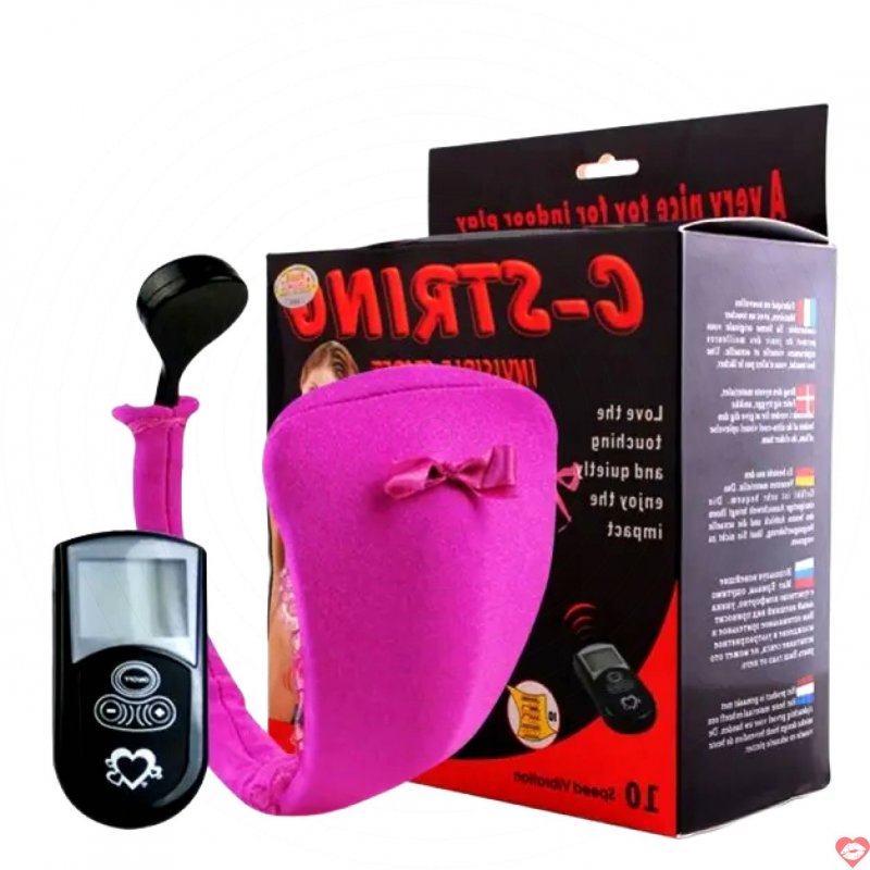 Quần Lót C-String Có Rung Điều Khiển Từ Xa