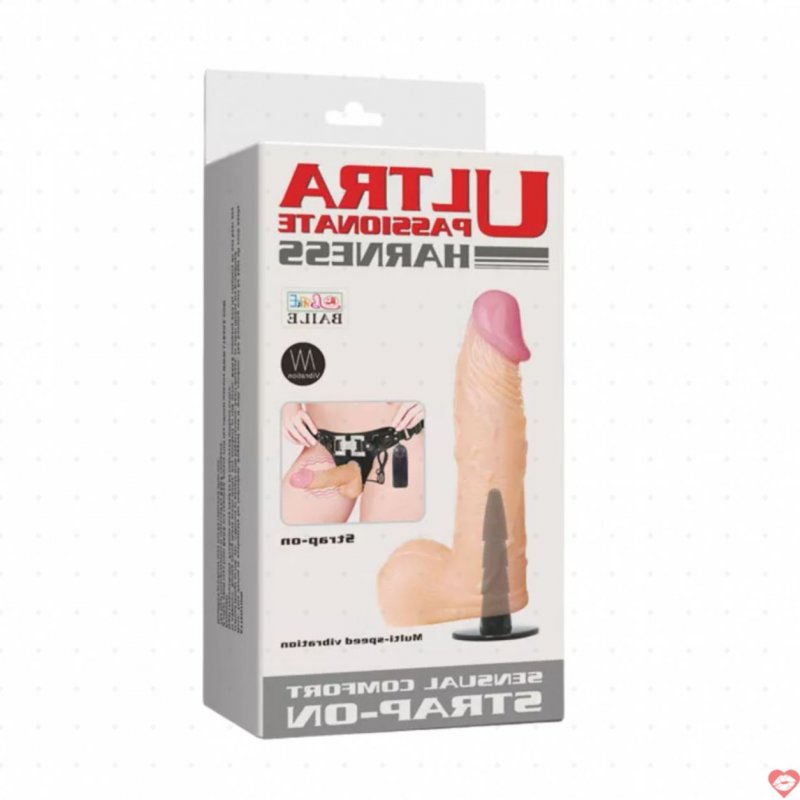Dương Vật Giả Dây Đeo Ultra Passionate Harness Sensual Comfort Strap-On