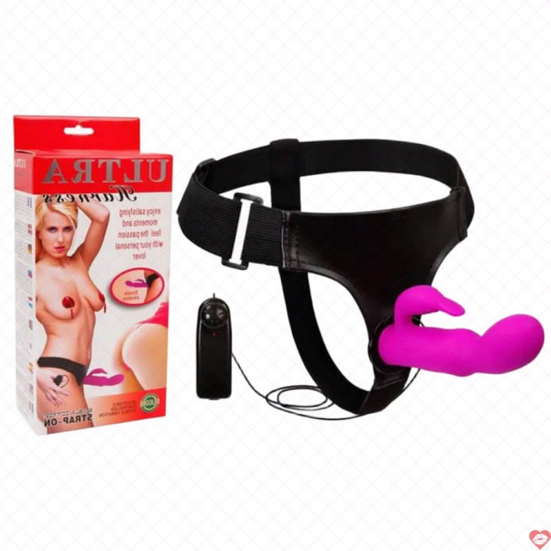 Dương Vật Giả Có Dây Đeo Cao Cấp Có Nhánh Ultra Harness