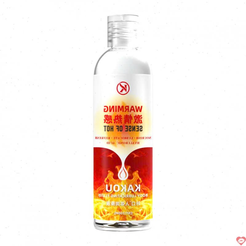 Gel bôi trơn Kakou Warming 200ml ấm nóng kích thích cảm giác thăng hoa 
