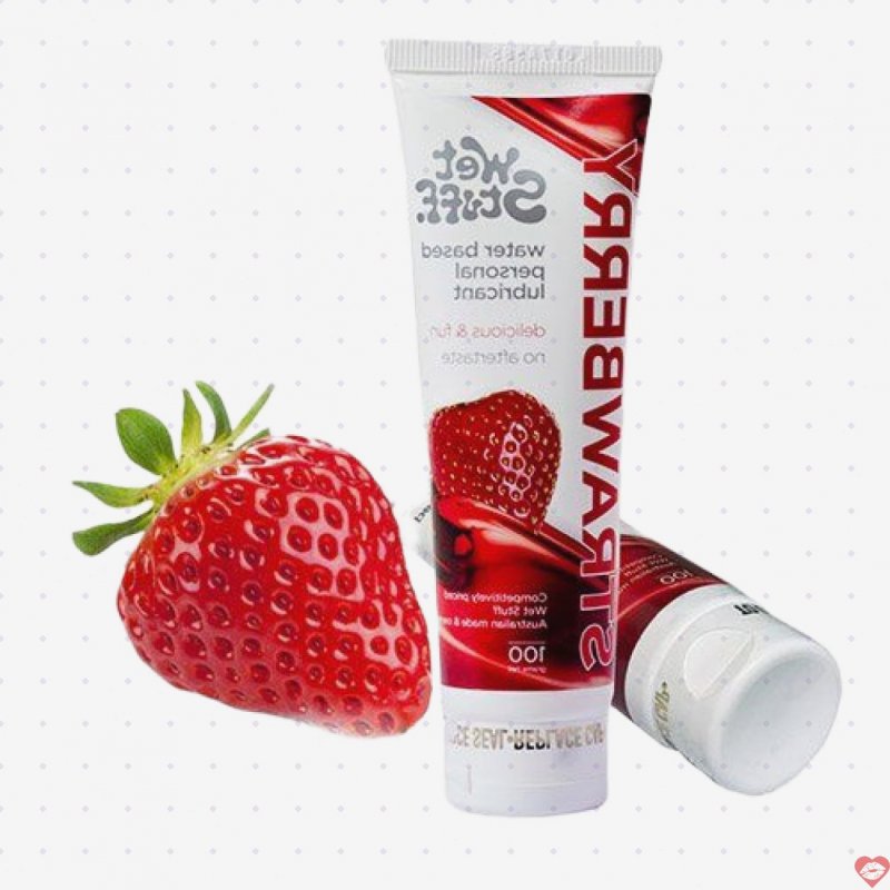 Gel bôi trơn hương dâu Wet Stuff an toàn ngọt ngào kích thích cảm xúc 