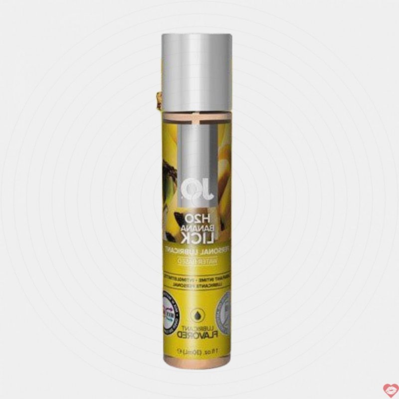 Gel bôi trơn JO H2O hương Cherry Banana mùi thơm nếm được 30ml chính hãng 