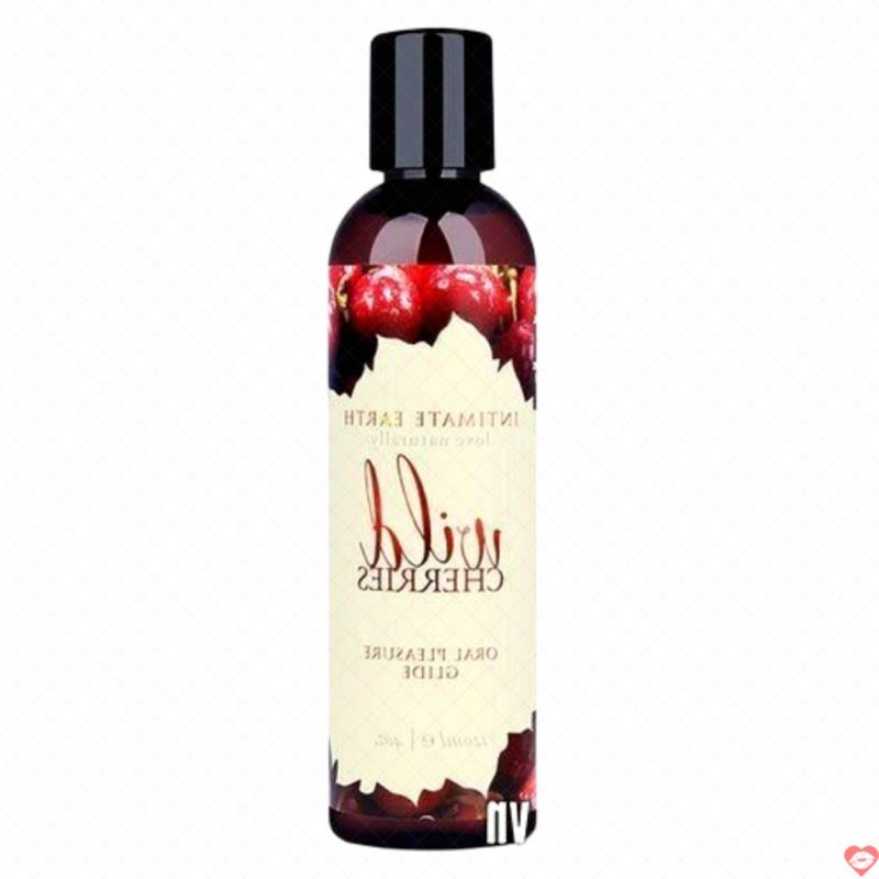 Gel bôi trơn nếm được Intimate Earth vị Cherry 120ml tăng hứng 