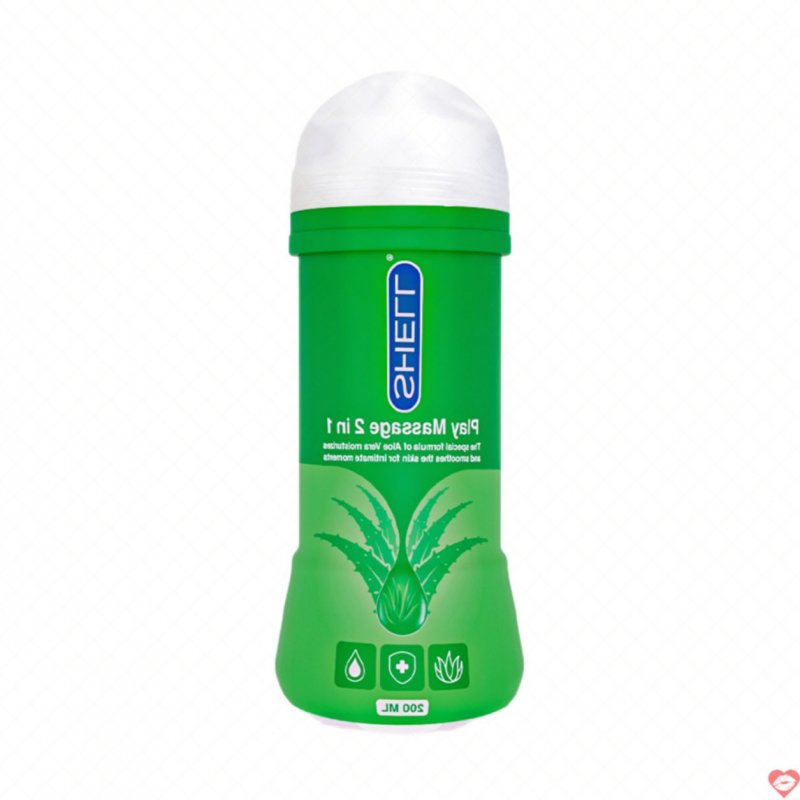 Gel bôi trơn Shell Play Aloe Vera 2 in 1 200ml mềm mượt thư giãn 