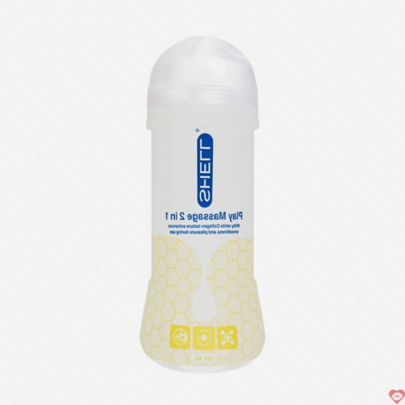 Gel bôi trơn Shell Play Massage Collagen 2in1 200ml mềm mượt tăng khoái cảm 