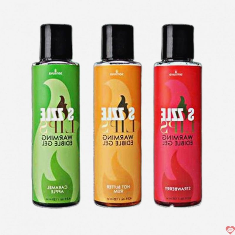 Dầu massage làm nóng cơ thể Sensuva Sizzle Lips thơm ngon hấp dẫn 