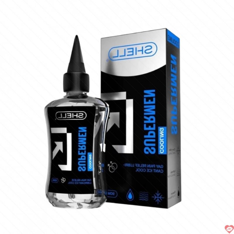 Gel bôi trơn mát lạnh Shell Supermen Cooling an toàn sảng khoái 90ml 