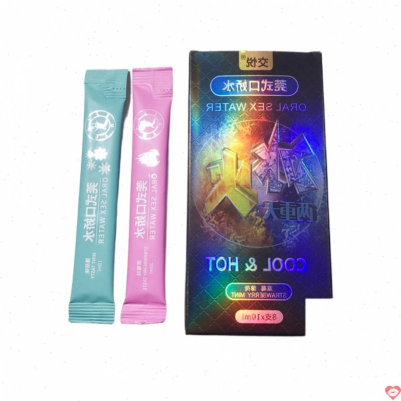 Oral Sex Water băng lửa Nhật Bản Nước tình yêu Hương bạc hà dâu tây kích thích 