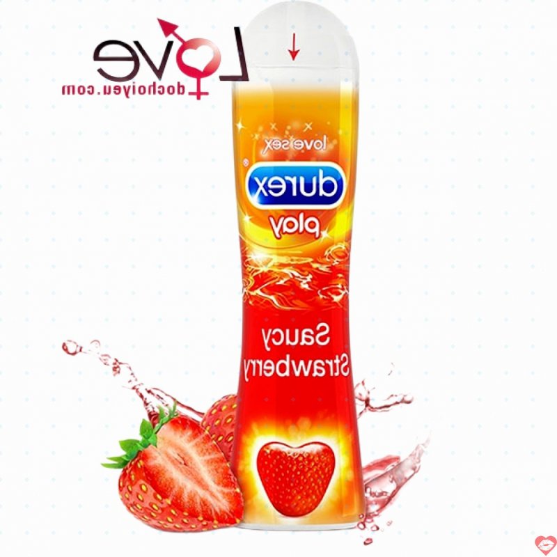 Gel bôi trơn Durex Play hương dâu 100ml kích thích đam mê an toàn 