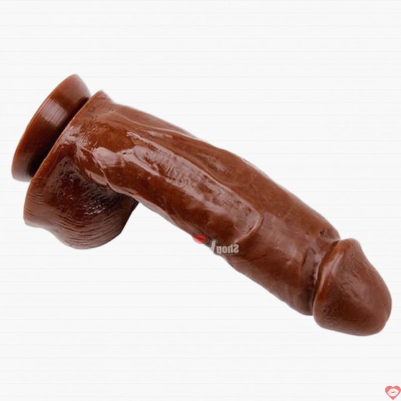 Dương vật giả gắn tường Real Touch to khủng silicon mềm mại hàng chuẩn 
