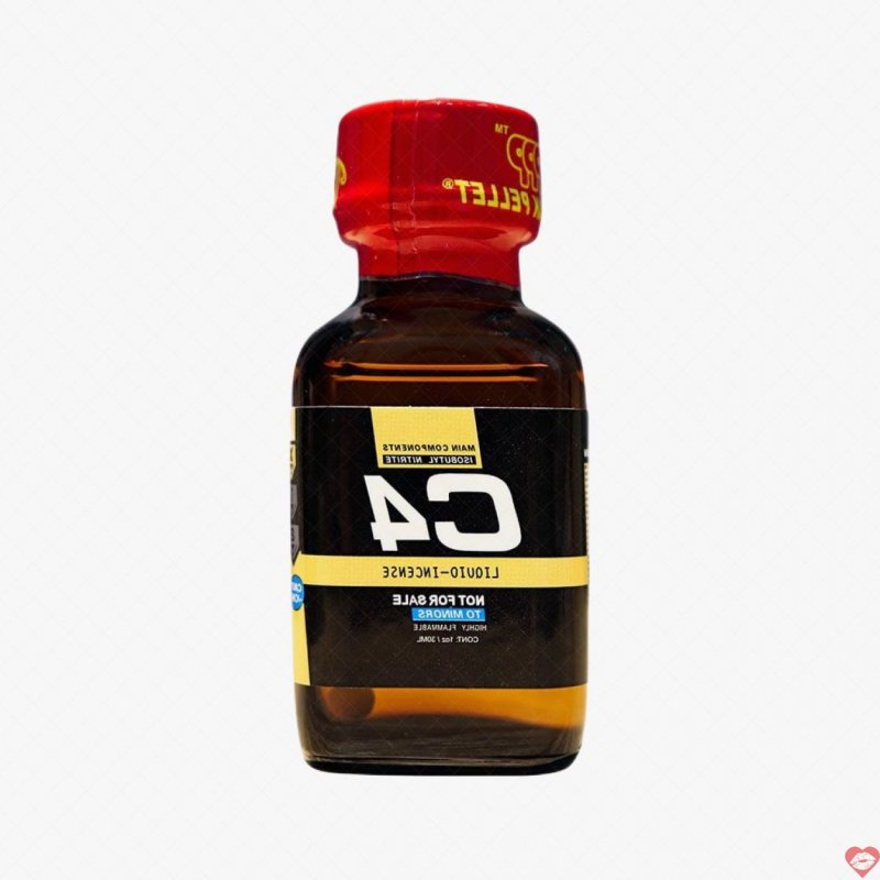 Popper PWD USA C4 Black Yellow 30ml kích thích khoái cảm mạnh 