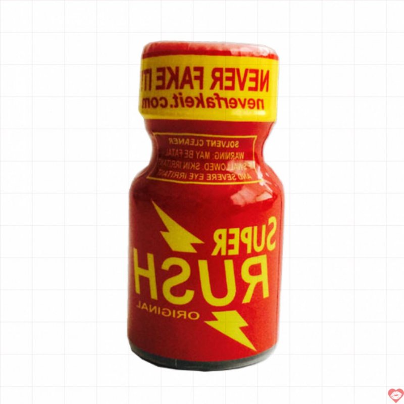 Popper Super Rush Đỏ 10ml USA - Thuốc ngửi mạnh, hưng phấn tối đa 