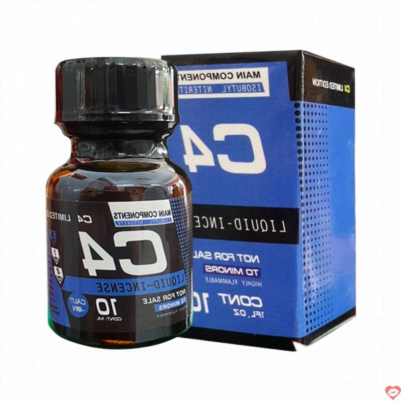 Popper C4 xanh 10ml chính hãng Mỹ hưng phấn cuồng nhiệt kích thích 