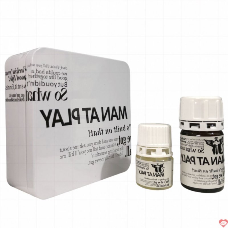 Popper Man At Play Trắng Set 40ml + 20ml Cực Mạnh