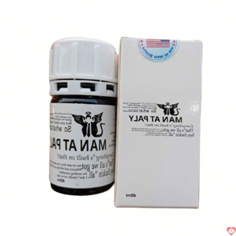 Popper MAN AT PALY 40ml Trắng Mùi Dịu Phê Mạnh Chống Lờn