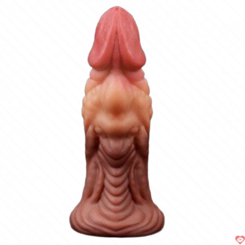 Dương vật giả Lovetoy silicone 2 lớp gân sâu massage cực mạnh 