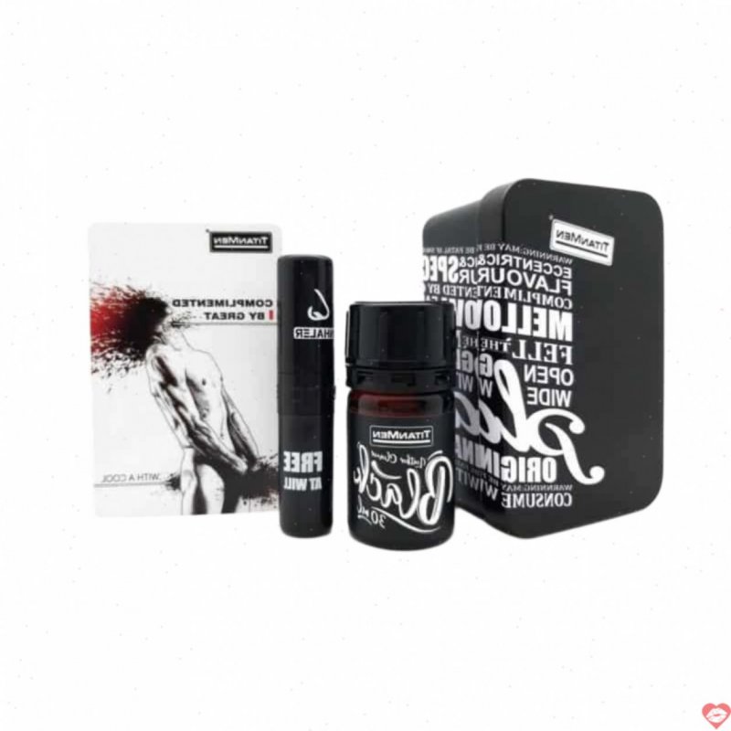Popper Chính Hãng Titanmen Black 30ml