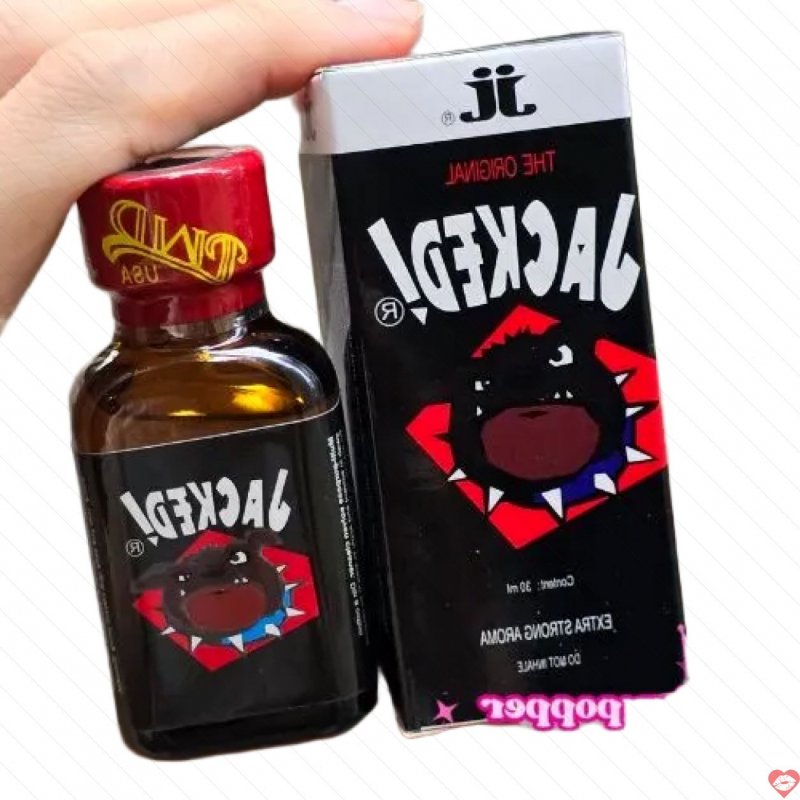 Popper Mỹ Jacked chó đen 30ml