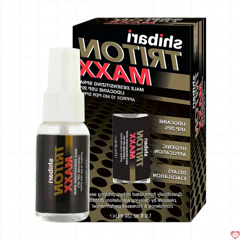 Chai xịt kéo dài Shibari Triton Maxx 30ml - Hàng chính hãng, hiệu quả 