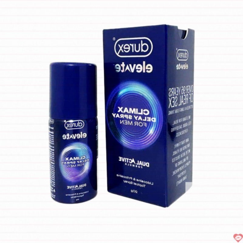 Chai xịt Durex Elevate Delay 20g kéo dài time kiểm soát xuất tinh 