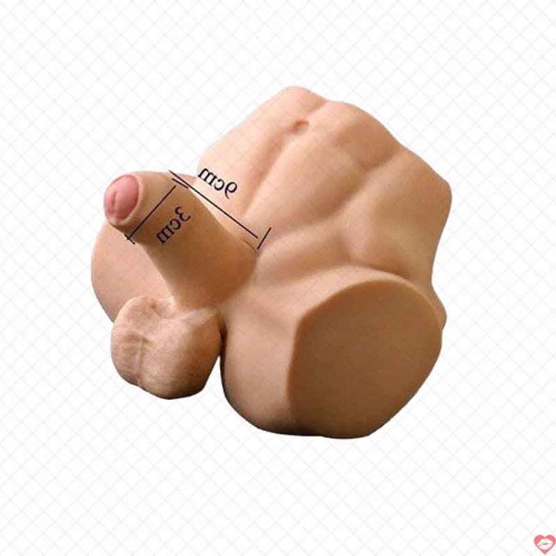 Dương vật giả hậu môn cho gay Bụng 6 múi Siêu mềm mại an toàn 