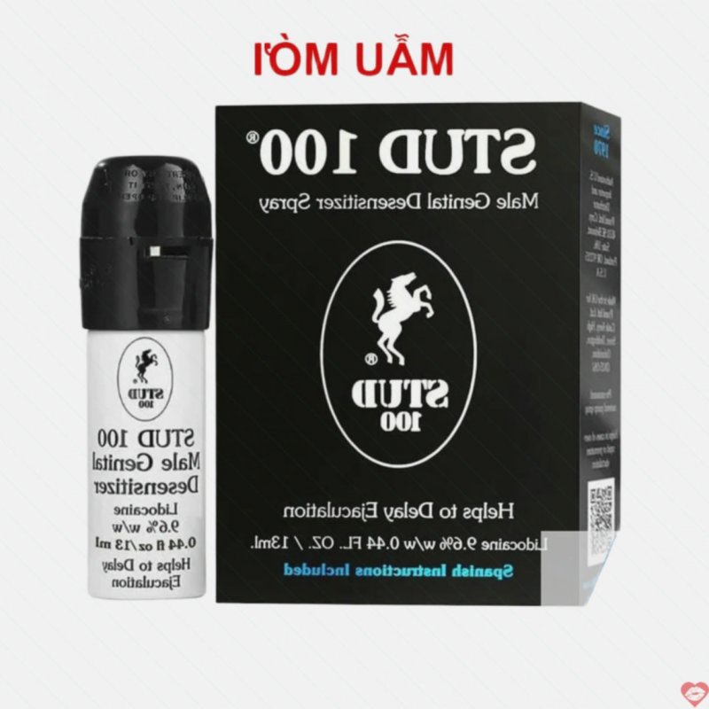 Chai xịt chống xuất tinh sớm Stud 100 kéo dài quan hệ hiệu quả 