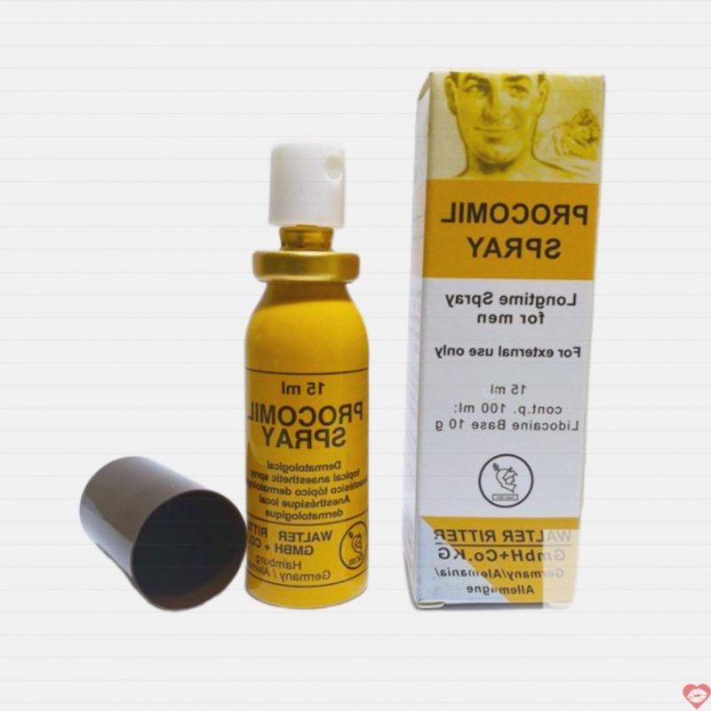 Procomil Đức chai xịt kéo dài quan hệ chống xuất tinh sớm hiệu quả 