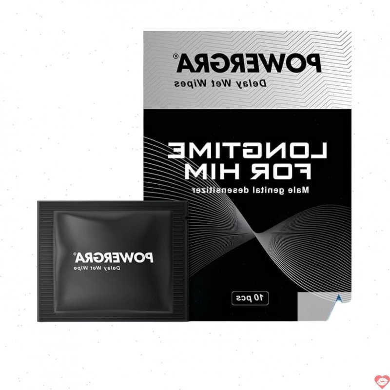 Powergra Delay Wet Wipes khăn lau chống xuất tinh sớm an toàn tiện lợi 
