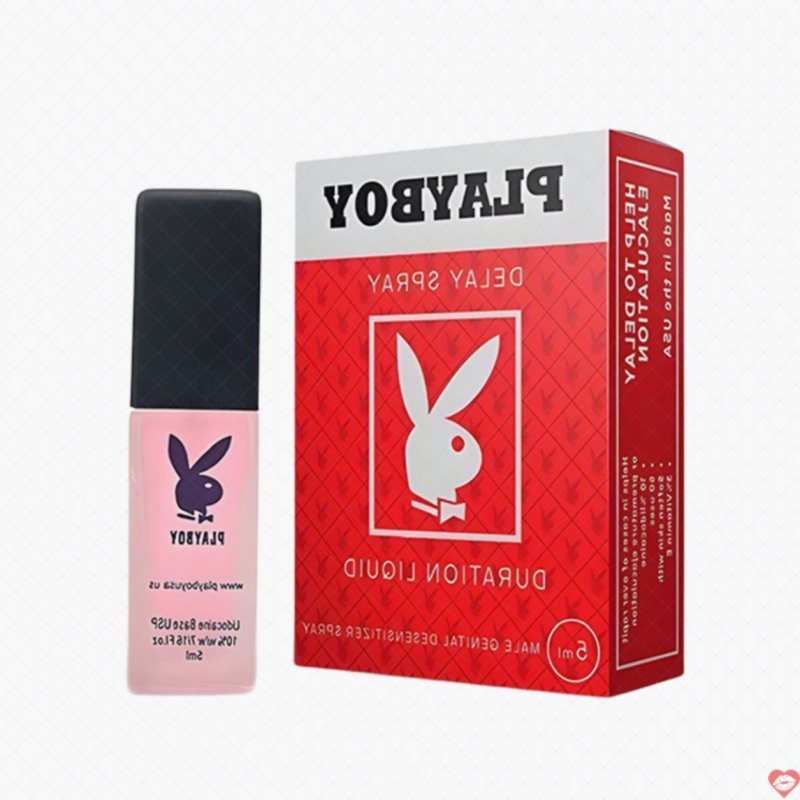 Chai xịt Playboy Đỏ 5ml chống xuất tinh sớm kéo dài cuộc yêu 