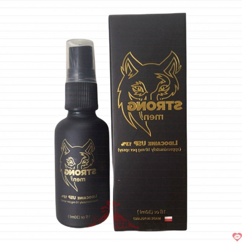 Strong Men 30ml - Xịt chống xuất tinh sớm, tăng bản lĩnh nam giới 