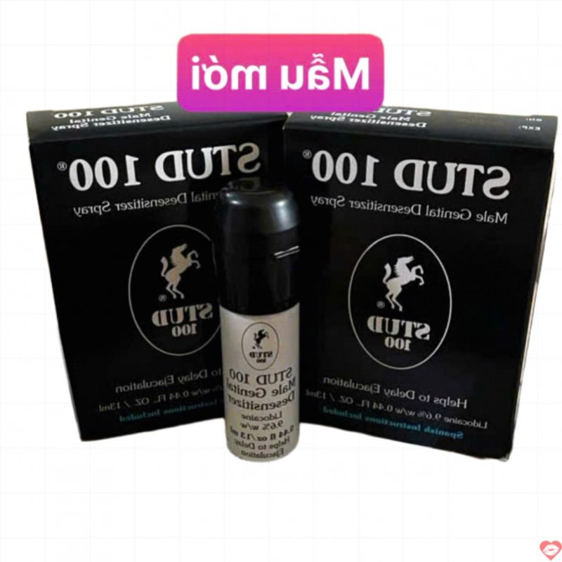 Stud 100 Anh Quốc xịt kéo dài thời gian quan hệ chống xuất tinh sớm 