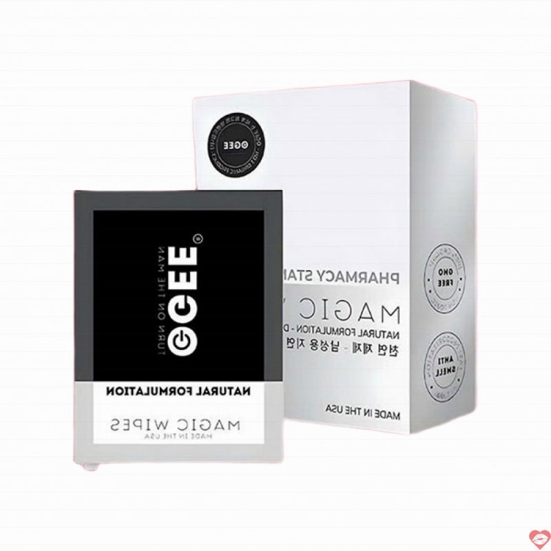 Khăn lau OGEE Mỹ hộp 10 kéo dài thời gian quan hệ hiệu quả an toàn 