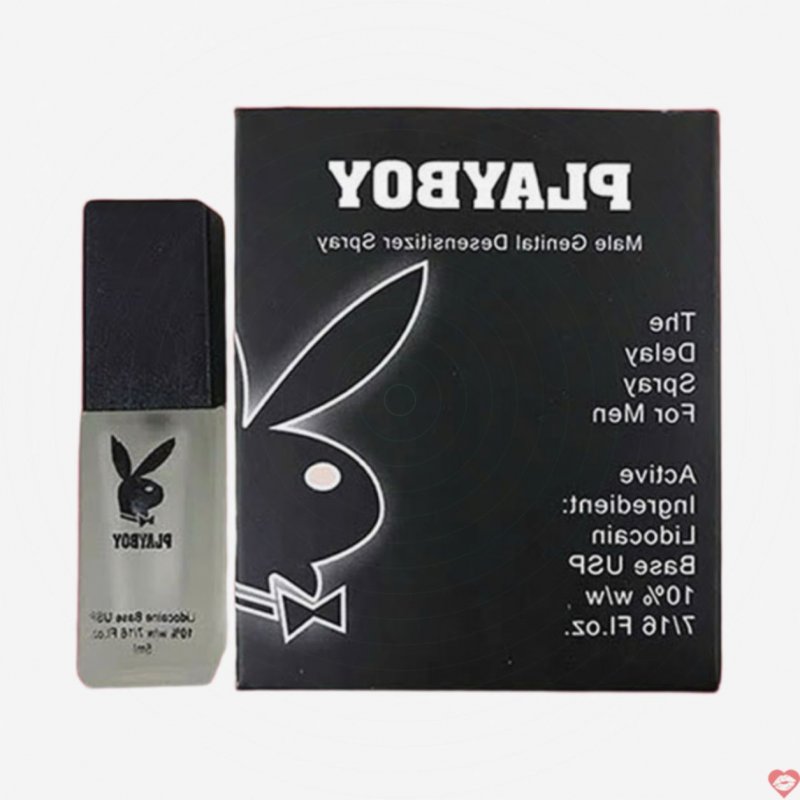 Playboy Đen 5ml Chai Xịt Kéo Dài Quan Hệ Ngăn Xuất Tinh Sớm 